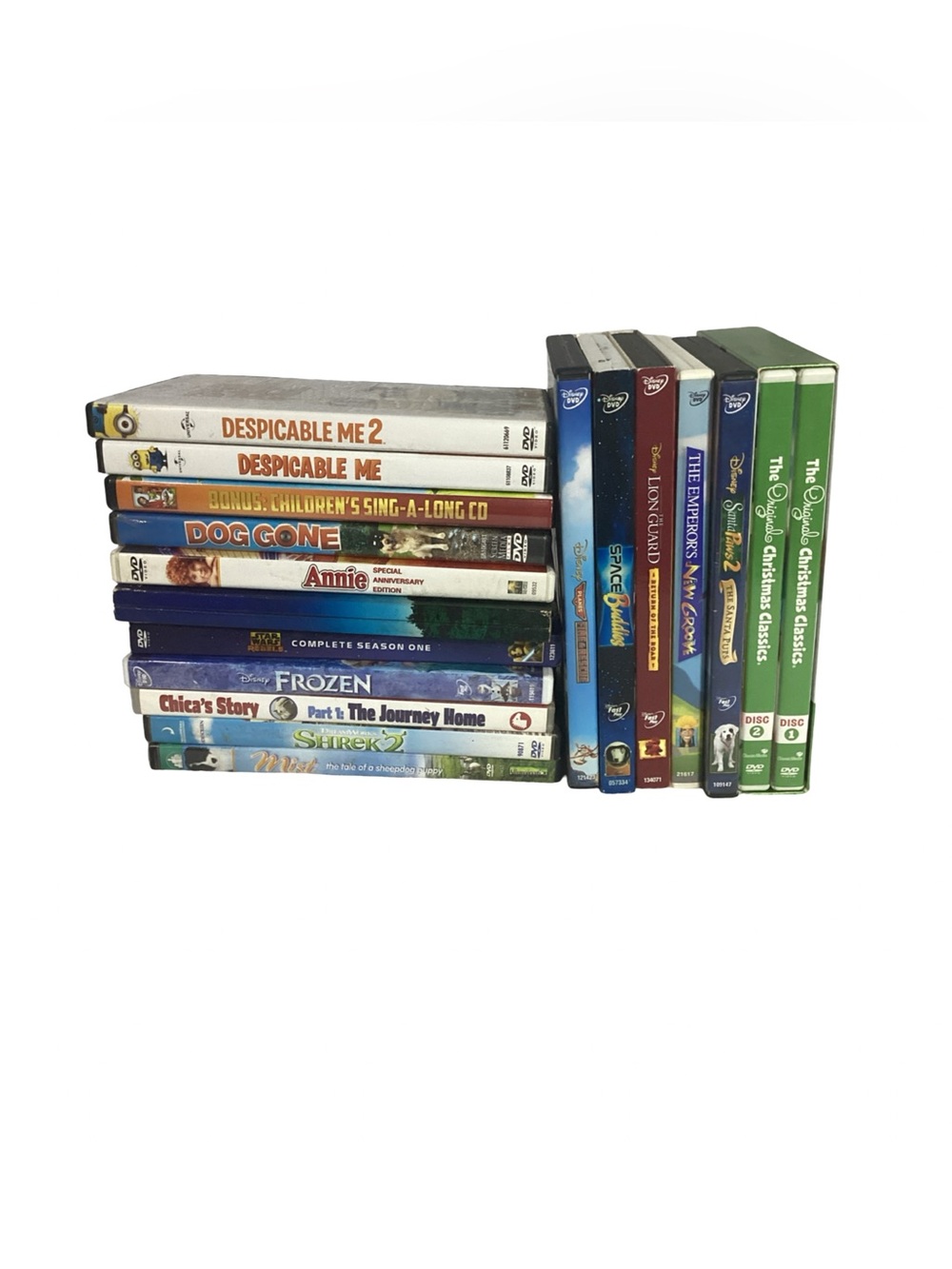 Lot of 17 DVDs Kids/ Family Movies- Disney, Holiday & More